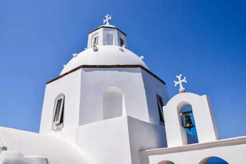 Santorini 4K Wallpaper · architecture · 3840×2560