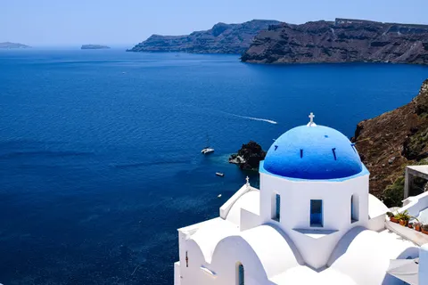Santorini 4K Wallpaper · architecture · 3840×2560