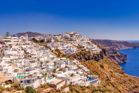 Santorini 4K Wallpaper · architecture · 3840×2560