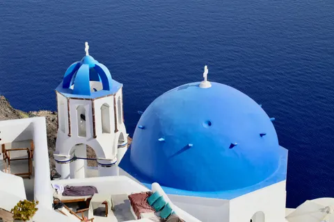 Santorini 4K Wallpaper · architecture · 3840×2558