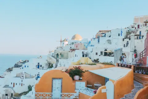 خلفية سانتوريني بدقة 4K · architecture · 3840×2560