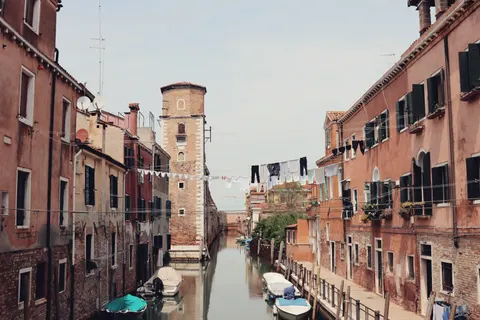 Papel de parede Canal de Veneza 4K · architecture · 3840×2560
