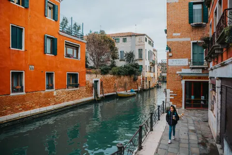 Fond d'écran Canal de Venise 4K · architecture · 3840×2560
