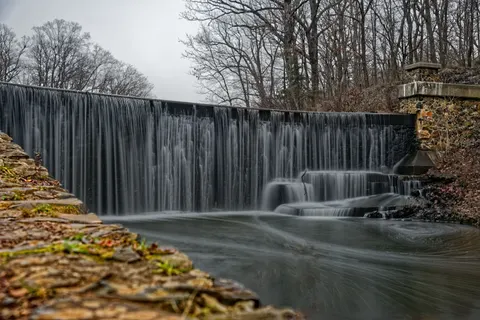 Wasserfall 4K Hintergrundbild · nature · 3840×2563