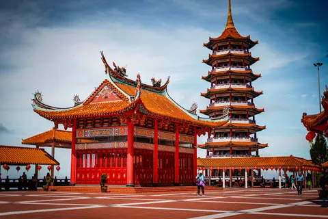 Japanische Pagode 4K Hintergrundbild · architecture · 3840×2560