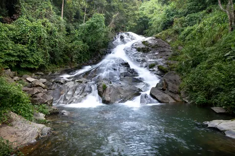 Regenwald-Wasserfall 4K Hintergrundbild · nature · 3840×2561