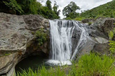 Rainforest Waterfall 4K Wallpaper · nature · 3840×2560