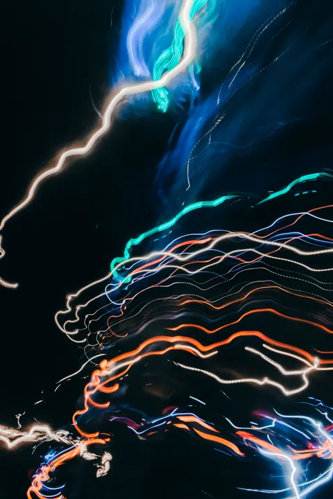Neon Glow Phone Wallpaper · cyber · 1440×2160