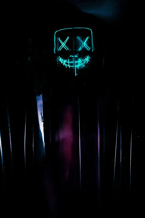 Neon Glow Phone Wallpaper · cyber · 1440×2160