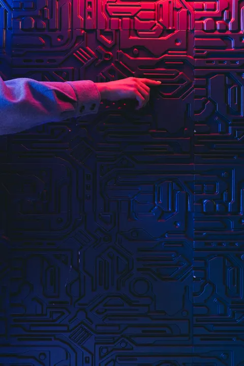 Futuristic Phone Wallpaper · cyber · 1440×2160