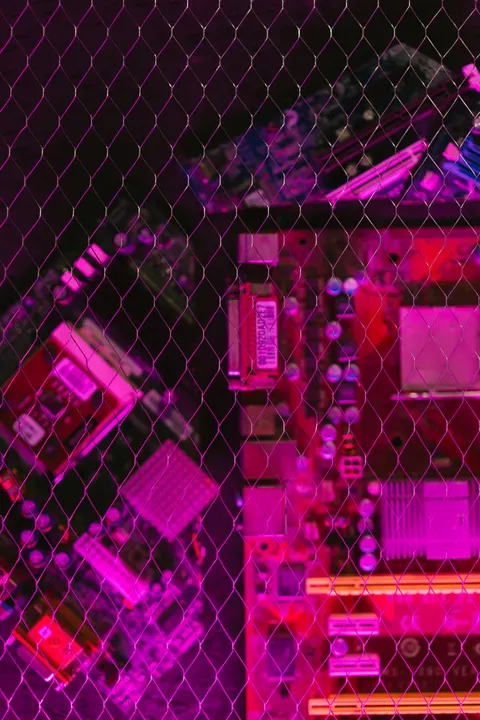 Circuit Phone Wallpaper · cyber · 1440×2160
