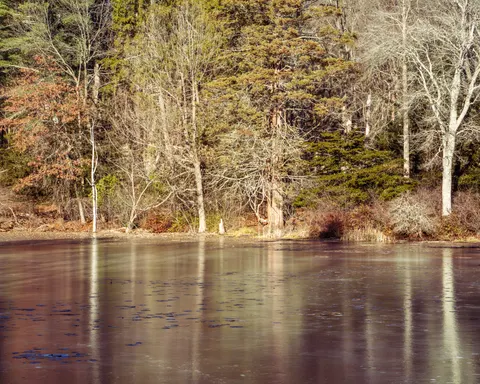 Frozen Lake 4K Wallpaper · nature · 3840×3072