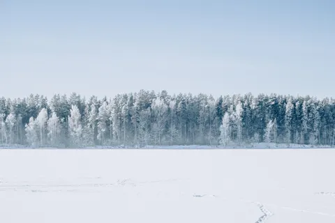 Papel de parede Lago congelado 4K · nature · 3840×2560