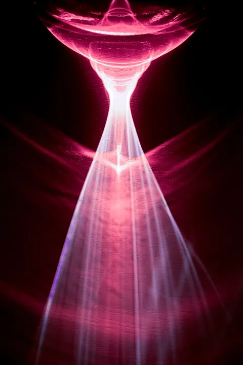 Laser Beams Phone Wallpaper · cyber · 1440×2159