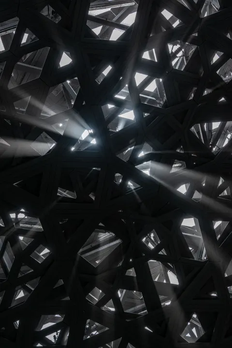 Laser Beams Phone Wallpaper · cyber · 1440×2158