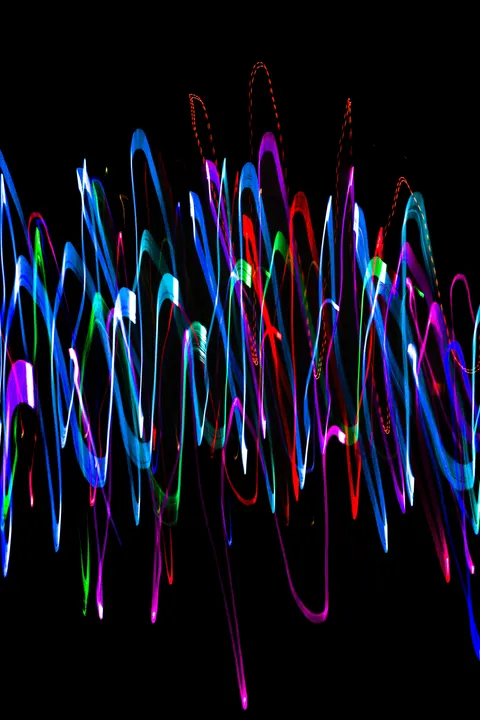 Laser Beams Phone Wallpaper · cyber · 1440×2160