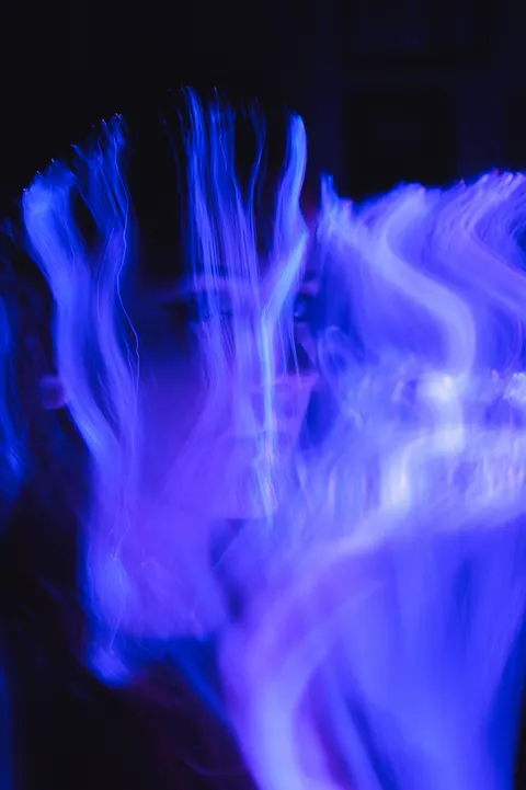 Neon Purple Phone Wallpaper · cyber · 1440×2164