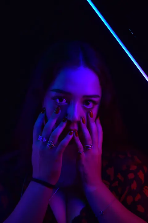 Neon Purple Phone Wallpaper · cyber · 1440×2160