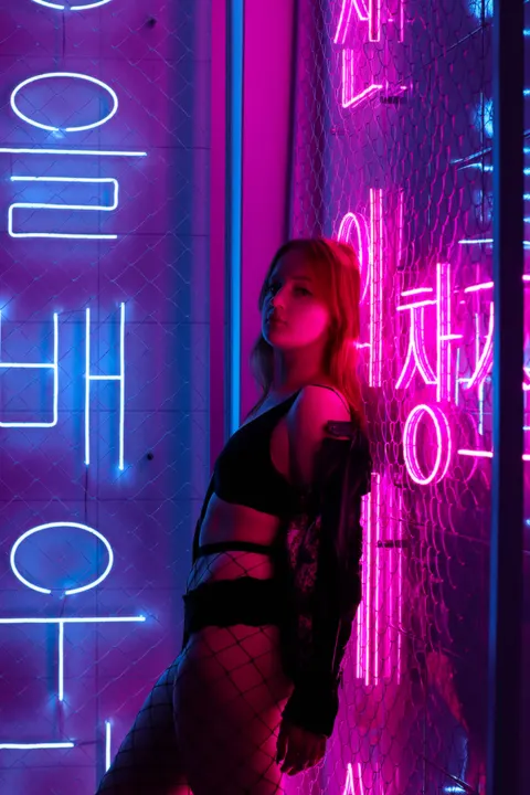 Neon Purple Phone Wallpaper · cyber · 1440×2160
