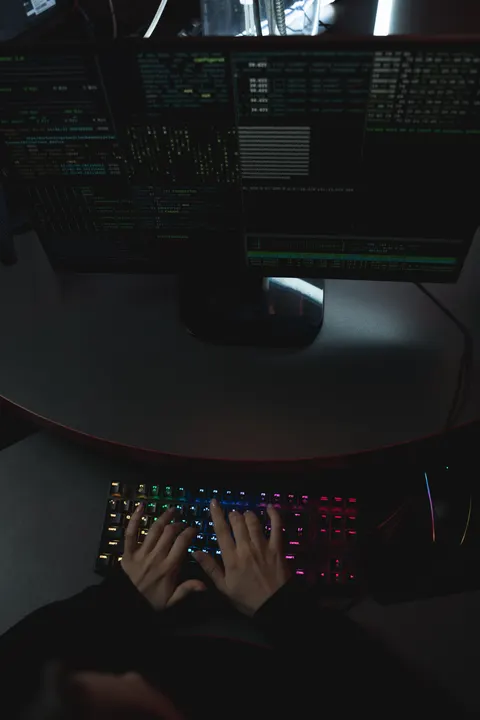 Code Screen Phone Wallpaper · cyber · 1440×2160