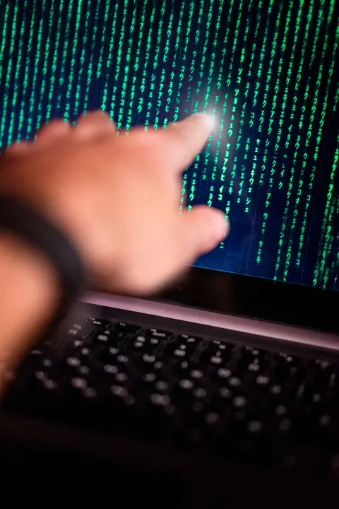 Code Screen Phone Wallpaper · cyber · 1440×2160