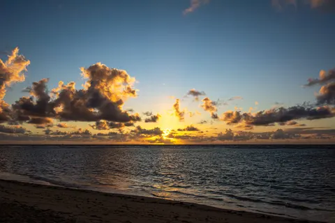 Palm Beach Sunset 4K Wallpaper · nature · 3840×2560