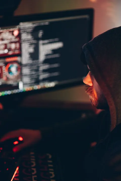 Code Screen Phone Wallpaper · cyber · 1440×2157