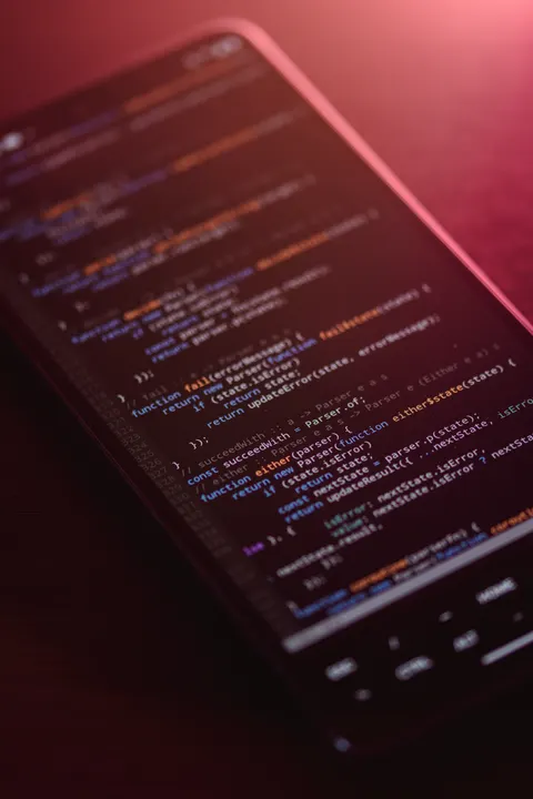 Code Screen Phone Wallpaper · cyber · 1440×2160