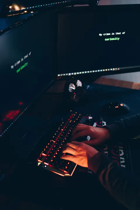 Code Screen Phone Wallpaper · cyber · 1440×2157