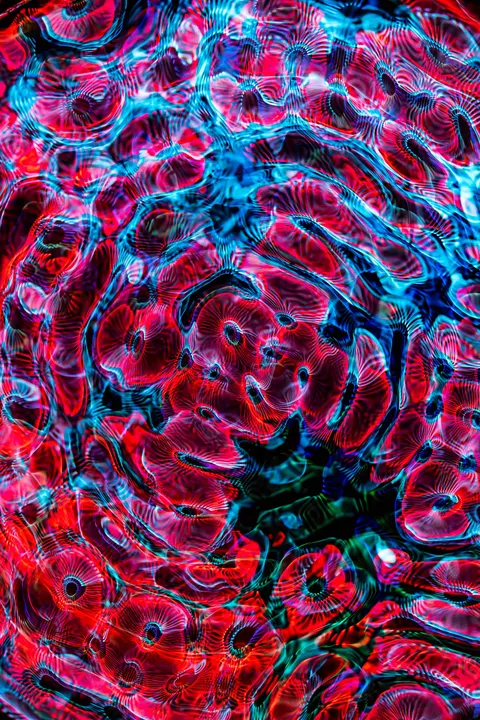 Hologram Phone Wallpaper · cyber · 1440×2160