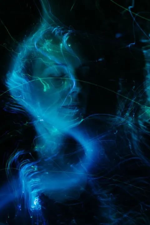 Hologram Phone Wallpaper · cyber · 1440×2160