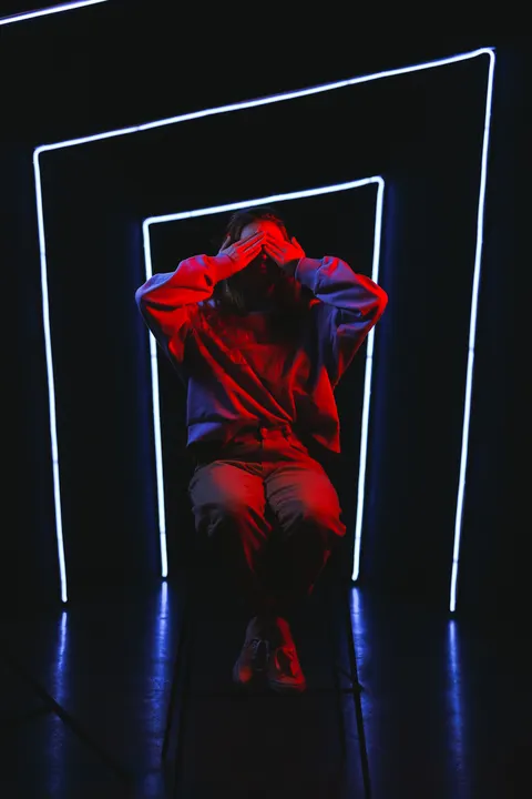 LED Room Phone Wallpaper · cyber · 1440×2160