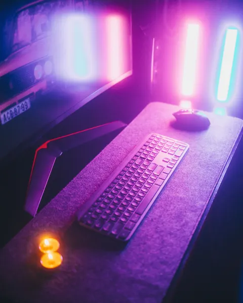 LED Room Phone Wallpaper · cyber · 1440×1800