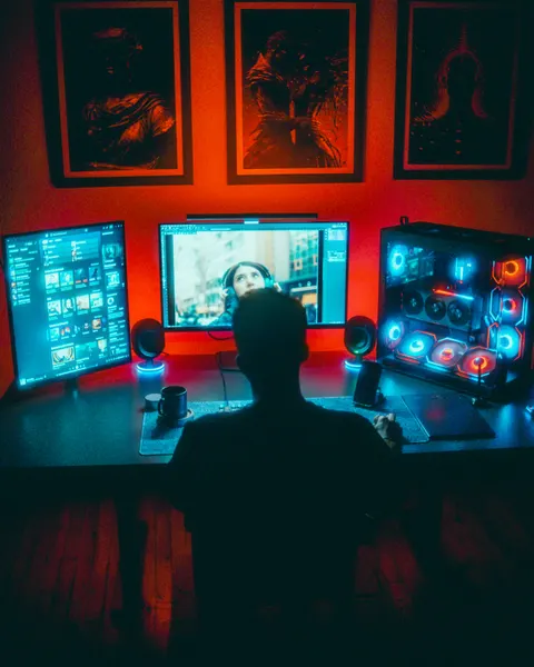 LED Room Phone Wallpaper · cyber · 1440×1800
