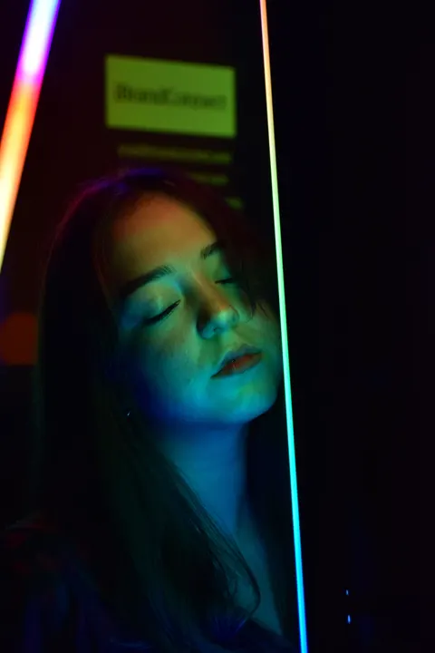 LED Room Phone Wallpaper · cyber · 1440×2160