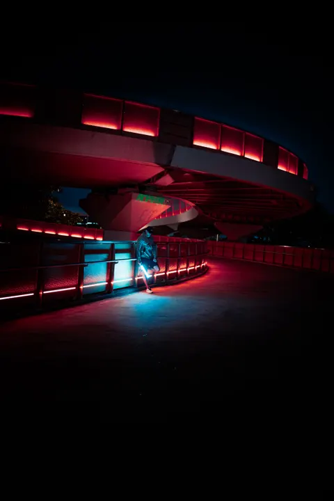 LED Room Phone Wallpaper · cyber · 1440×2160