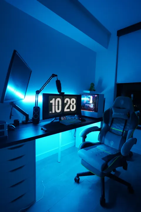 LED Room Phone Wallpaper · cyber · 1440×2160
