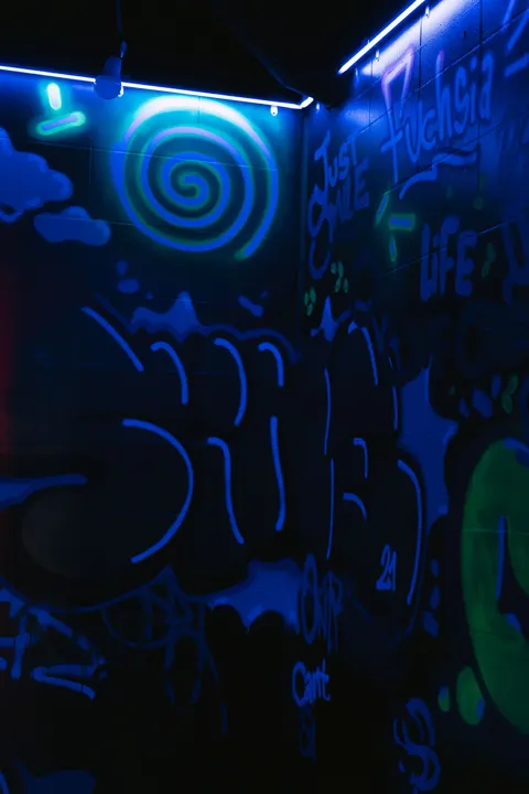 LED Room Phone Wallpaper · cyber · 1440×2160
