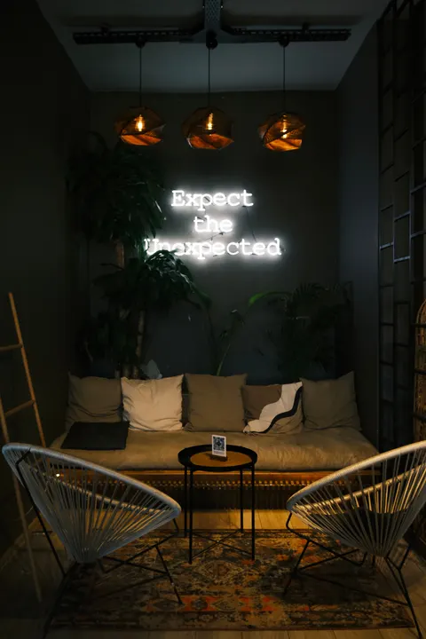 LED Room Phone Wallpaper · cyber · 1440×2160
