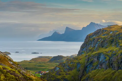 Norwegian Fjord 4K Wallpaper · nature · 3840×2560