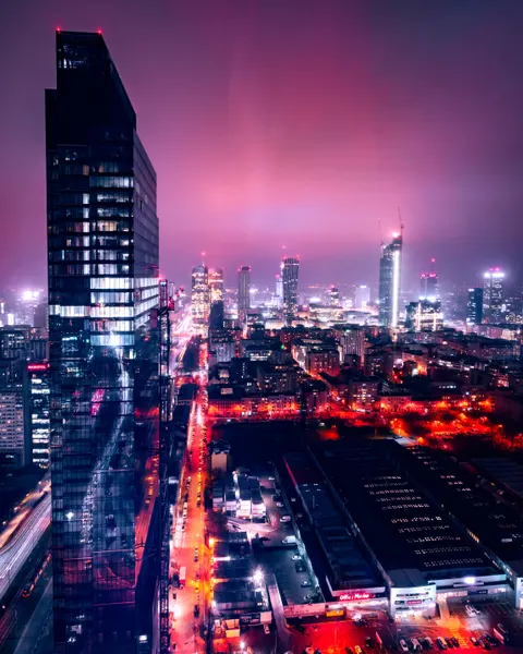 Cyber City Phone Wallpaper · cyber · 1440×1800