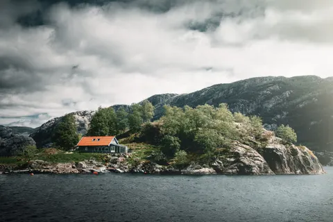 Norwegian Fjord 4K Wallpaper · nature · 3840×2560