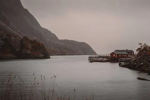 Norwegian Fjord 4K Wallpaper · nature · 3840×2560