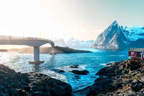 Norwegian Fjord 4K Wallpaper · nature · 3840×2560
