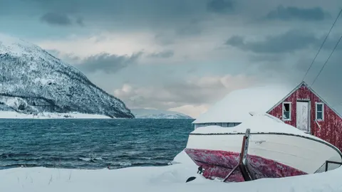 Norwegian Fjord 4K Wallpaper · nature · 3840×2160