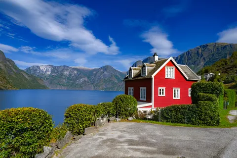 Norwegian Fjord 4K Wallpaper · nature · 3840×2555