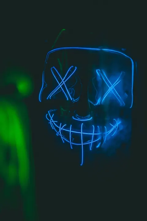 Neon Glow Phone Wallpaper · cyber · 1440×2160
