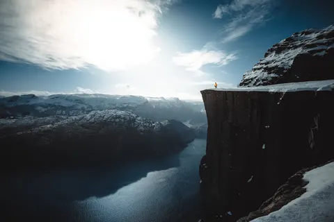 Norwegian Fjord 4K Wallpaper · nature · 3840×2560