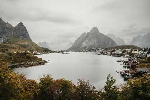 Norwegian Fjord 4K Wallpaper · nature · 3840×2560