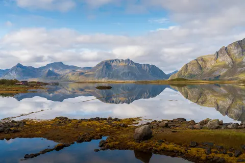Norwegian Fjord 4K Wallpaper · nature · 3840×2560